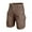 Brown, variant on Cargo Shorts for Men Plus Size Joggers Sweat Shorts Knee Length Cargo Pants with Pocket Straight Button Zipper Sport Shorts Loose Half Shorts Pants Work Shorts