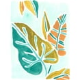 thumbnail image 2 of Vess, June Erica 25x32 White Modern Wood Framed Museum Art Print Titled - Jungle Expression I, 2 of 4