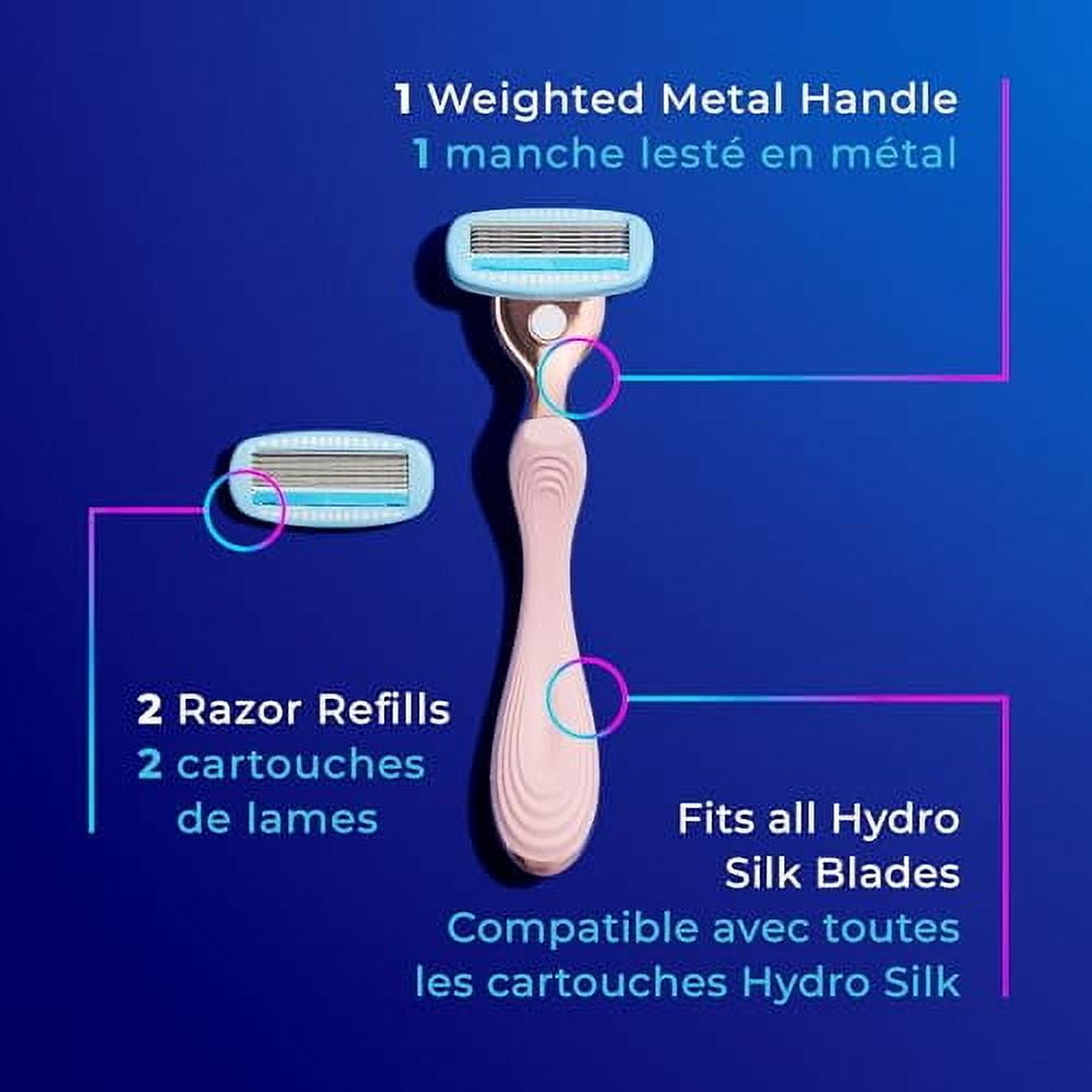 Schick Hydro Silk Rose Gold Razor Kit 2