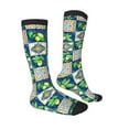 thumbnail image 3 of Balery Lemon And Leaves Fun Novelty Socks Men'S Women'S Crew Socks Funny Crazy Novelty Socks Quirky And Cool Socks, 3 of 9