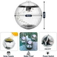 thumbnail image 4 of Ledander Solar RGB Color Changing LED Floating Pool Light Ball, 4 of 7