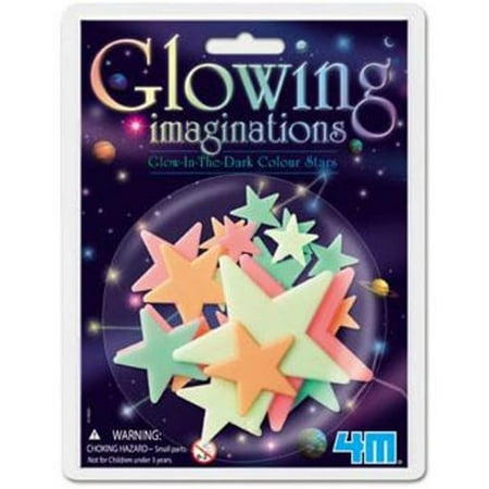 Glow In The Dark - Rainbow Stars - Walmart.com