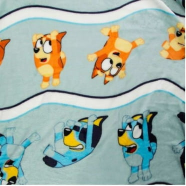 Bluey Soft Travel Blanket Blue