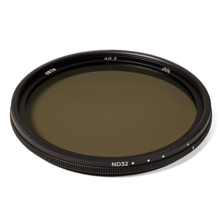 Urth 40.5mm Circular Variable ND2-32 1 to 5-Stop Lens Filter Plus 