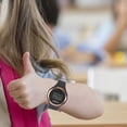 thumbnail image 2 of Reloj electrónico multiusos, resistente al agua, digital, elegante, cronógrafo, luminoso, con alarma, para estudiantes y niños (negro), 2 of 7
