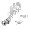 thumbnail image 1 of 16/30mm Cam Lock Door Drawer Cabinet Mail Box Locker Cupboard 5 Key, 1 of 9