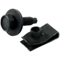 thumbnail image 2 of Allstar Performance ALL18558 Body Bolt Kit with Clips - Black, Pack of 10, 2 of 2