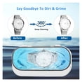 thumbnail image 4 of 47000Hz Ultrasonic Cleaner 400ML Mini High-Frequency Vibration Cleaning Equipment ,High Powerful, 4 of 6