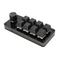 thumbnail image 3 of Mini teclado de 8 teclas con perilla, programa personalizable, interruptor azul intercambiable en caliente, separación de Cable, Teclado mecánico Macro, 3 of 5