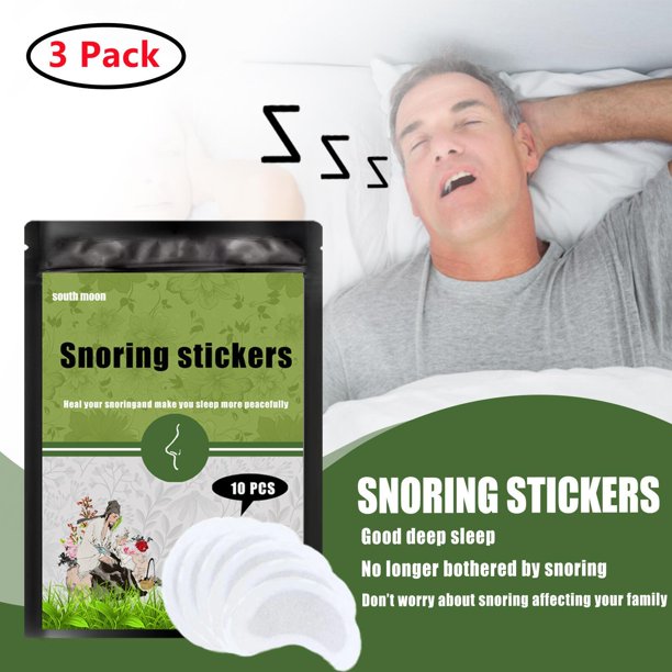 Sleep Strips 10Pcs/Pack, AntiSnoring Mouth Tape for Better Nose