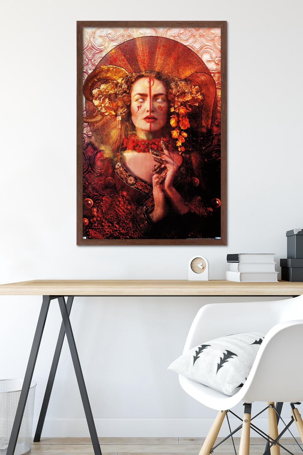Jena DellaGrottaglia: Cosmic Zodiac - Aries Wall Poster, 22.375" x 34" Framed