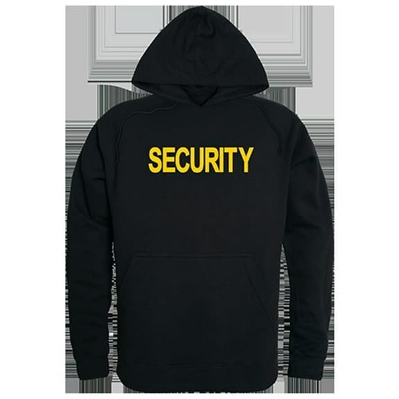 Security 2 Graphic Pullover Sweatshirt, Black - Medium