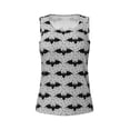 thumbnail image 4 of Lsque Bat Printed Workout Tank Tops for Women, Athletic Sports Tank Tops, Compression Sleeveless Dry Fit Shirts,Sleeveless Yoga Shirt-Small, 4 of 9