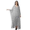 thumbnail image 2 of Moomaya Robe Longue de Plage pour Femmes, Caftan de Plage Turc Transparent, 2 of 6