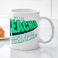 thumbnail image 5 of CafePress - I'm A Teacher - 11 oz Ceramic Mug - Novelty Coffee Tea Cup, 5 of 6