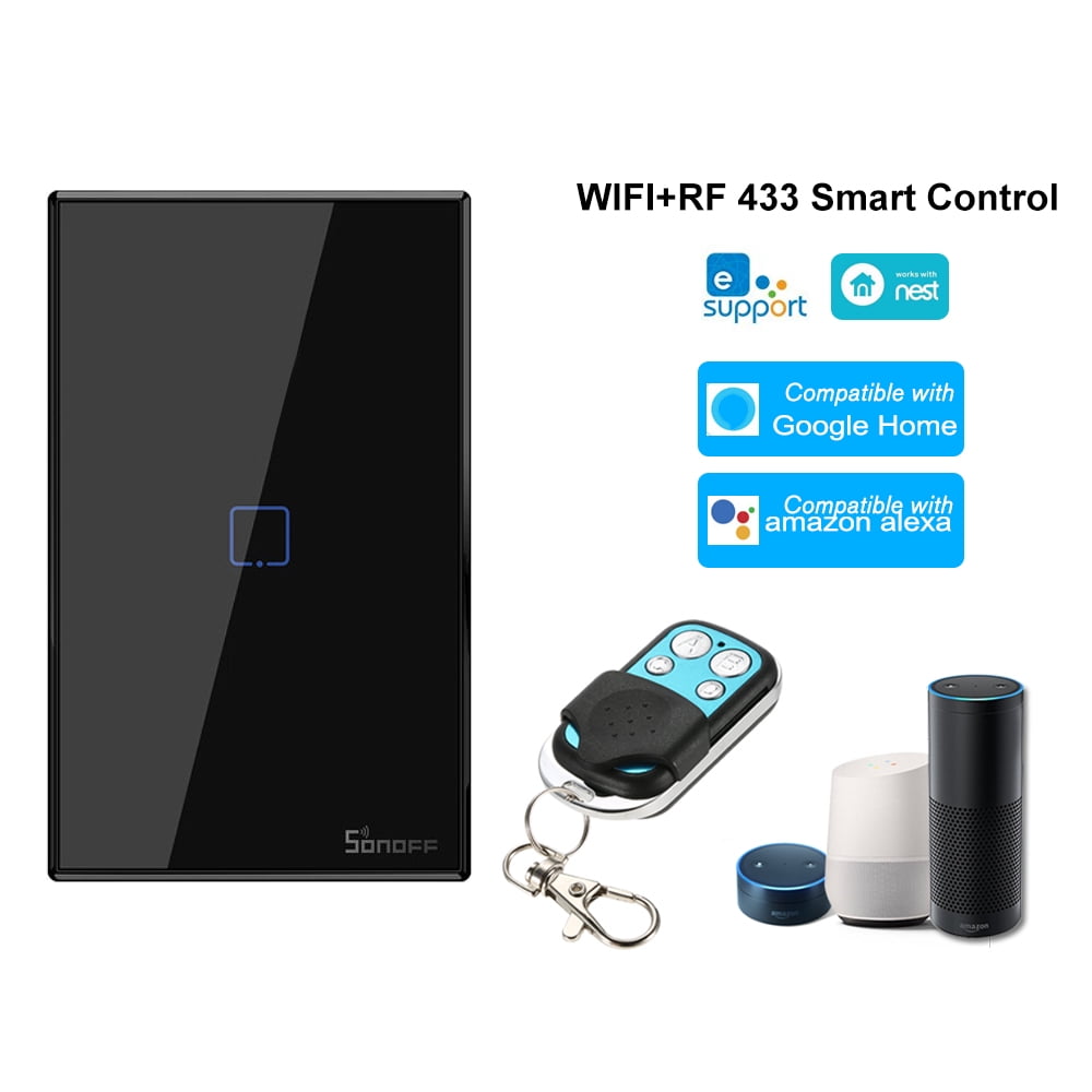 control rf devices with google home