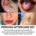 thumbnail image 5 of RAGUPEL 2026 New Piercing Care Set the and Discomfort of Ear Piercing Ear Piercing Care Solution Piercing Follow Up Care Solution 60Ml+Piercing Bump Solution 10Ml, 5 of 7