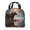 Lunch bag3, variant on Portable Lunch Bag Insulated And Brown Rottweiler Puppy With Butterfly Toy On Wooden Surface Lunch Box Reusable Tote Bag Unisex for Work, Travel, Picnic, Office, Camping, Hiking, Picnic, Beach