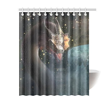 Bosdeco Norse Mythology Edge Of The Worldshower Curtain Bathroom Decor 66x72 Inch Walmart Canada