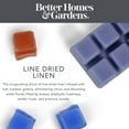 thumbnail image 4 of Line Dried Linen Scented Wax Melts, Better Homes & Gardens, 5 oz (Value Size), 4 of 10