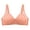 Beige, variant on VBARHMQRT Female Supportive Sports Bras for Women Plus Size Women's Solid Color Front Button Large Size Thin Bra Underwear Yoga Bras for Women Adjustable Straps Padded Sports Bras for Women