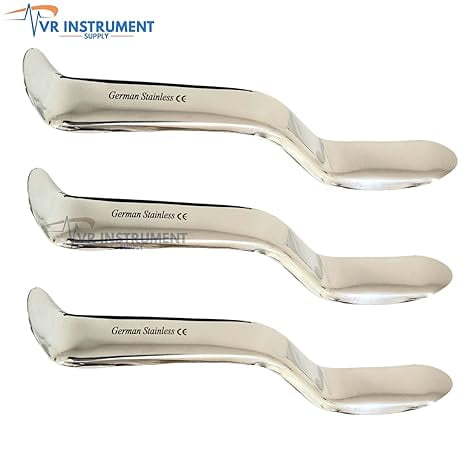 VR Instrument Supply Minnesota Cheek Retractors 3 Pcs German Stainless CE