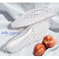 thumbnail image 6 of LUCKY STEP Jelly Mesh Ballet Flats Casual Comfort Clear Breathable Sandals,Transparent,Womens, 6 of 10