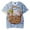 White, variant on TOOYOU Boys Summer T-Shirt Kids Printed Short Sleeve Tee Easter Eggs For And Out Wear Easter Gift Size 1-3 Years Dark Blue