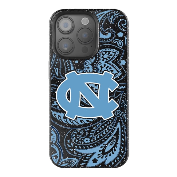 Keyscaper North Carolina Tar Heels Paisley Bling iPhone Case