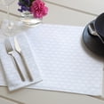 thumbnail image 3 of Lenox Olivia Reversible Placemats, Set of 4, White - 13"W x 18"L, 3 of 4