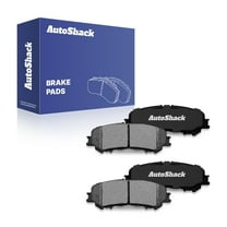 AutoShack Rear Ceramic Brake Pad Set | Replacement for 2017-2023 Nissan TITAN | 4-PC