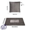 thumbnail image 4 of Manta eléctrica de invierno, calentador corporal más grueso, 150x105cm, chal con calefacción por USB, termostato lavable, 4 of 4