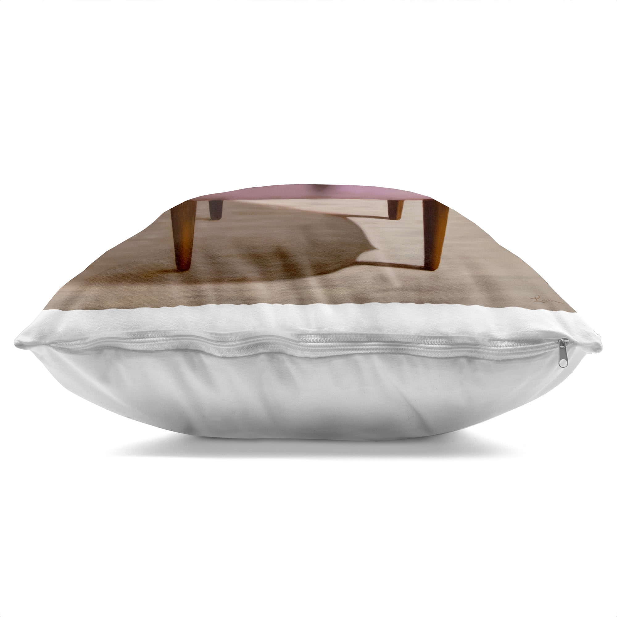 Stupell Industries Pamper Party Cat Decorative Printed Throw Pillow, design by Lucia Heffernan