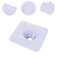 thumbnail image 6 of TOOYFUL SPA Towel with Face Hole,Massage Bed Sheets,Beauty Salon Bed Sheet,Soft,Reusable Massage Table Cover Bed Cover Protector white, 6 of 9