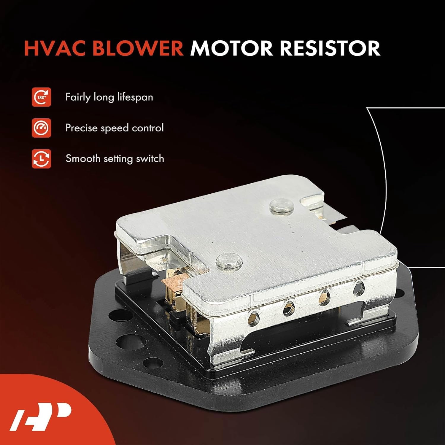 A-Premium HVAC Blower Motor Resistor with Wire Harness Kit Compatible with Mitsubishi Vehicles - Lancer 2002-2007, Lancer 2013-2016 2.0L - Replace# MR568591