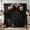 Black, variant on 10ftx10ft Backdrop Curtain for Wedding Parties, Wrinkle Free Silky Polyester 2 Panels 5x10ft Draping Fabric Photo Drop Cloth for Birthday Photography Background Photoshoot