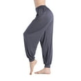 thumbnail image 4 of Tinglu Women Yoga Pants Loose Elastic Pants Casual Workout Trousers Female, 4 of 4