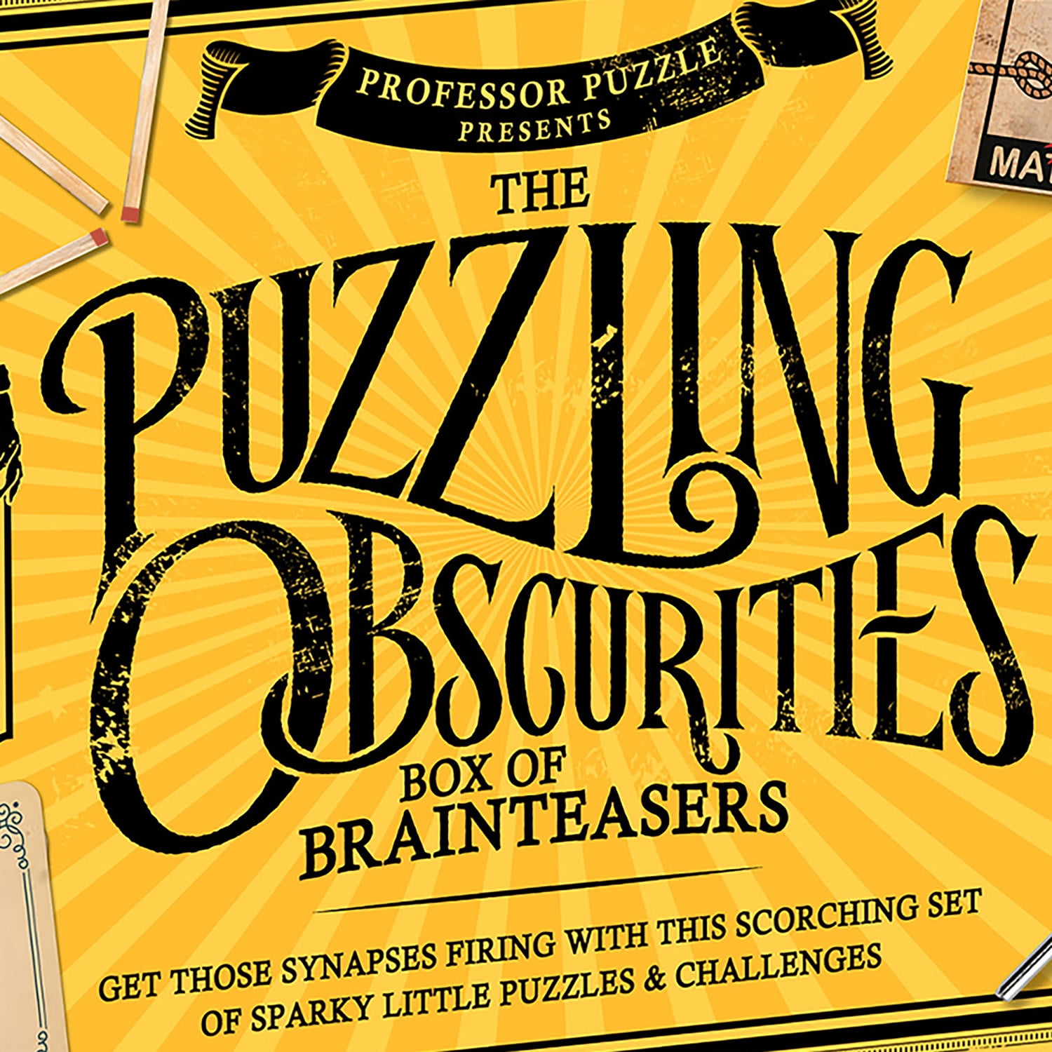 Professor Puzzle: The Puzzling Obscurities Box of Brainteasers