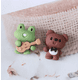 thumbnail image 2 of Dibujos animados Little Flatback Resina Accesorios de decoración Relleno de barro de cristal Cute Girl Charm Adornos DIY Hair Clip Phone Case Ornament Scrapbook Crafts, Penguin B 10pcs Brillar Juguete, 2 of 5