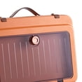 thumbnail image 3 of Bolsa organizadora de documentos y archivos, multibolsillo, portátil, resistente al agua, gran capacidad Naranja, 3 of 4