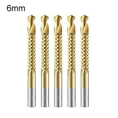 

5 Pcs Cobalt Drill Bit Spiral Screw Metric Composite Tap Drill Cutting Drilling