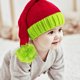 thumbnail image 5 of Sombreros de Navidad Adultos Niña Preescolar Niño Bebé Niños Y Invierno Sombrero de Navidad Conejo Colores Cálidos para Niños Padre Niño Sombrero de Lana Niño Pequeño Sombrero de Invierno, 5 of 6
