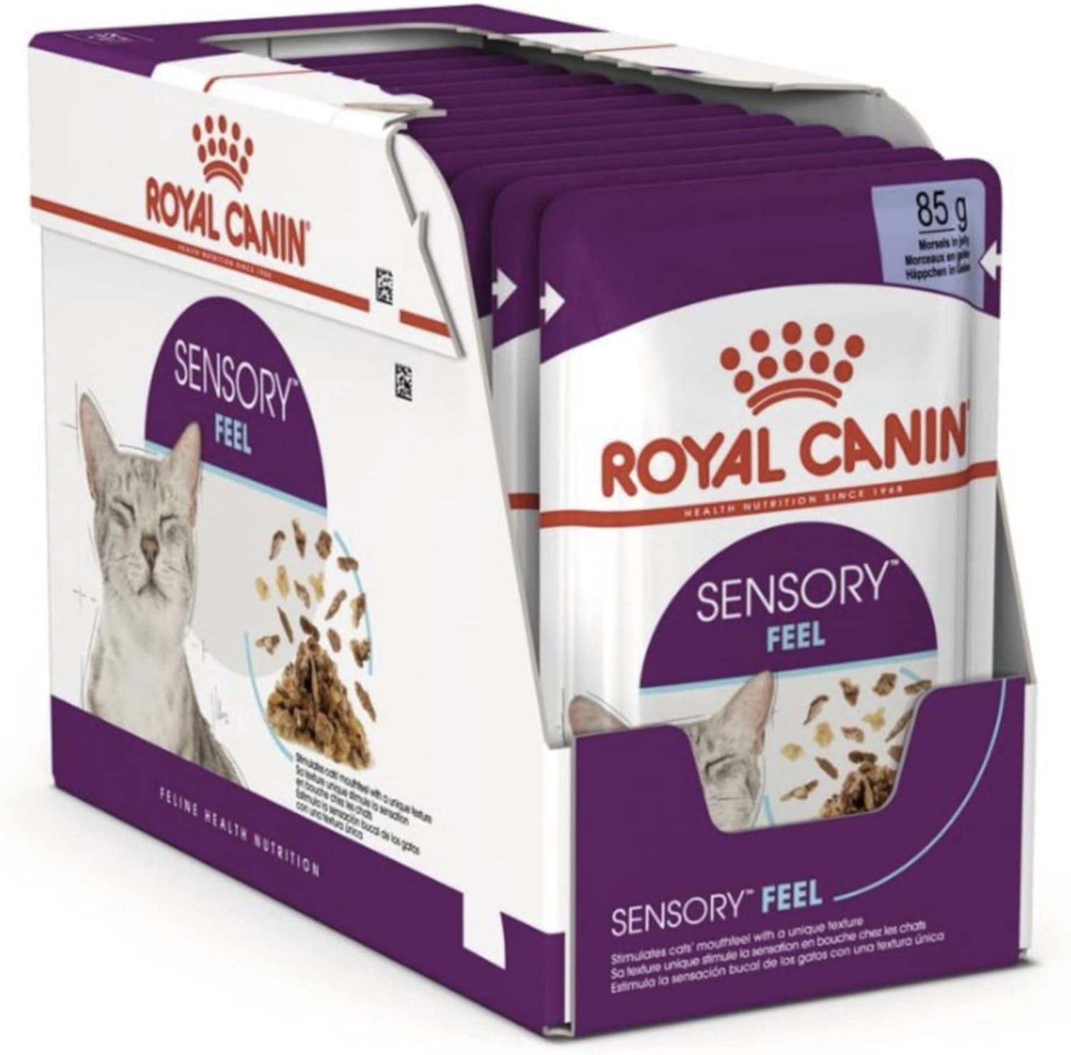 Royal Canin Sensory Feel Cat Wet Food 12x85g Jelly