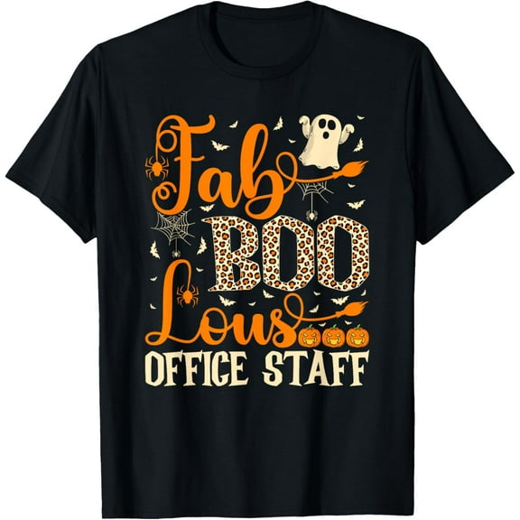 Fab Boo Lous Office Staff Halloween T-Shirt