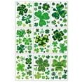 thumbnail image 2 of Danhjin St Patricks Day Window Clings Glass, Clover Print Reusable for Window Decoration, 2 of 6