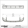 thumbnail image 5 of 2-Piece Front Bumper for 1981-88 Monte Carlo, Circle Track Racing, High-Impact Steel, 1-1/2" Tube Diameter, Weldable or Bolt-Together Design, All-Steel Construction, Natural Finish, 5 of 8