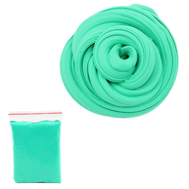 Mint Green Solid Color Butter Clay Toy 20G Non Settling Stretchy Diy Craft Mint Green Color For Creative Play Sensory Fun