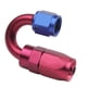 thumbnail image 2 of Aluminio anodizado AN 6 6AN 45 90 180 degree Grado AN6 de extremo de manguera rojo Baoblaze Grado AN6 Extremo de manguera, 2 of 7