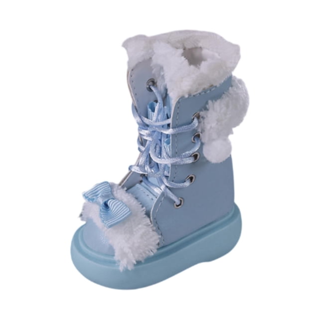 Botas 1:4 Ropa para muñecas Accesorios Disfraces Atuendo Modelo femenino Zapatos para niños azul