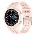 thumbnail image 1 of For Samsung Galaxy Watch4 Classic 46mm Smart Watch Strap Soft Wrist Band Integrated with Watch Case, 1 of 4
